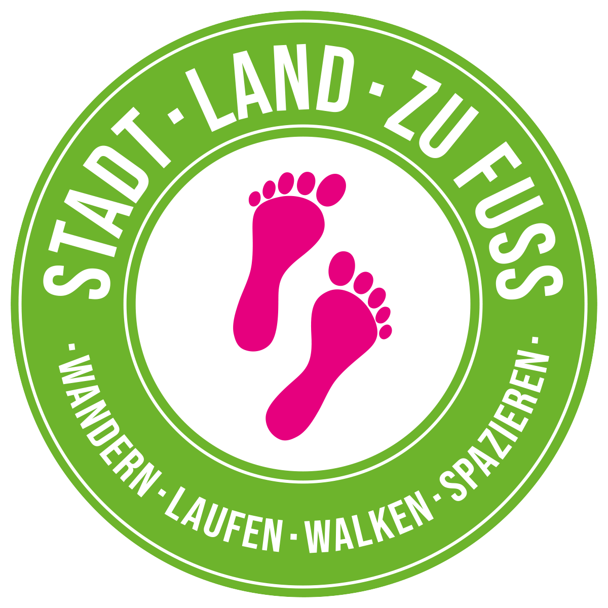 Stadt Land zu Fuß